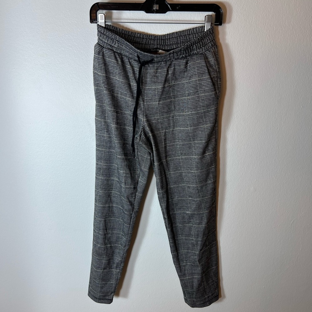Plaid Joggers